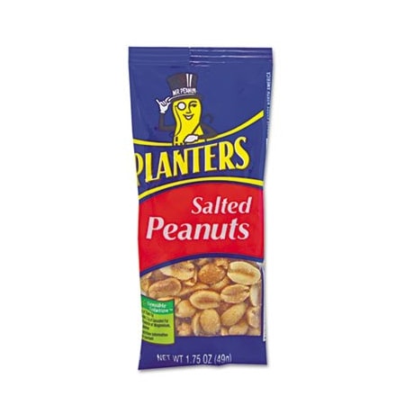 Five Star Distributors Planters, SALTED PEANUTS, 1.75 OZ, 12PK 07708